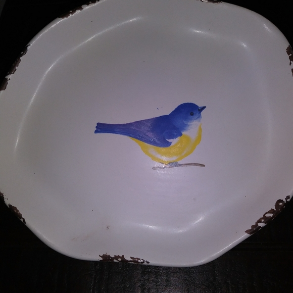 NWT-(4) Ceramic small plates - Picture 4 of 8
